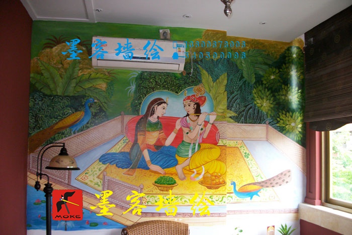 溫州墨客室內(nèi)墻繪，創(chuàng)想生活美學(xué)新空間